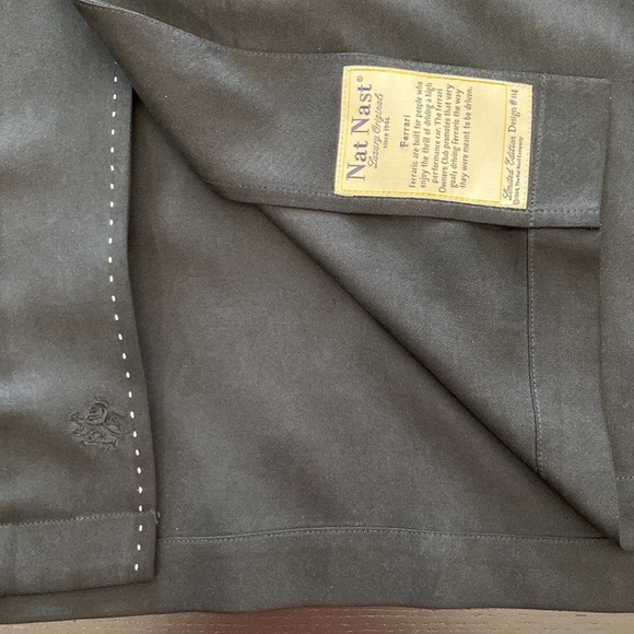 Ferrari Pebble Beach Silk Collared Button Up Dress Shirt - 3XL - Picture 8 of 16